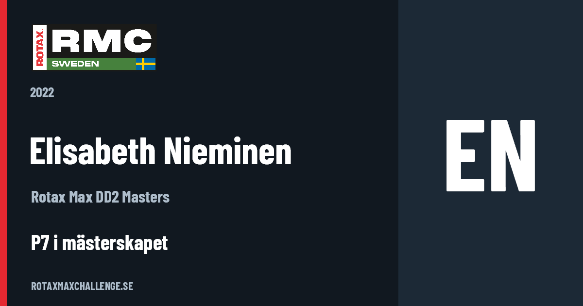Förarkort för Elisabeth Nieminen